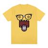 Domo Kun Funny Meme T-shirt Women's casual T-shirt Retro short sleeved oversized Tshirt Top Street wear