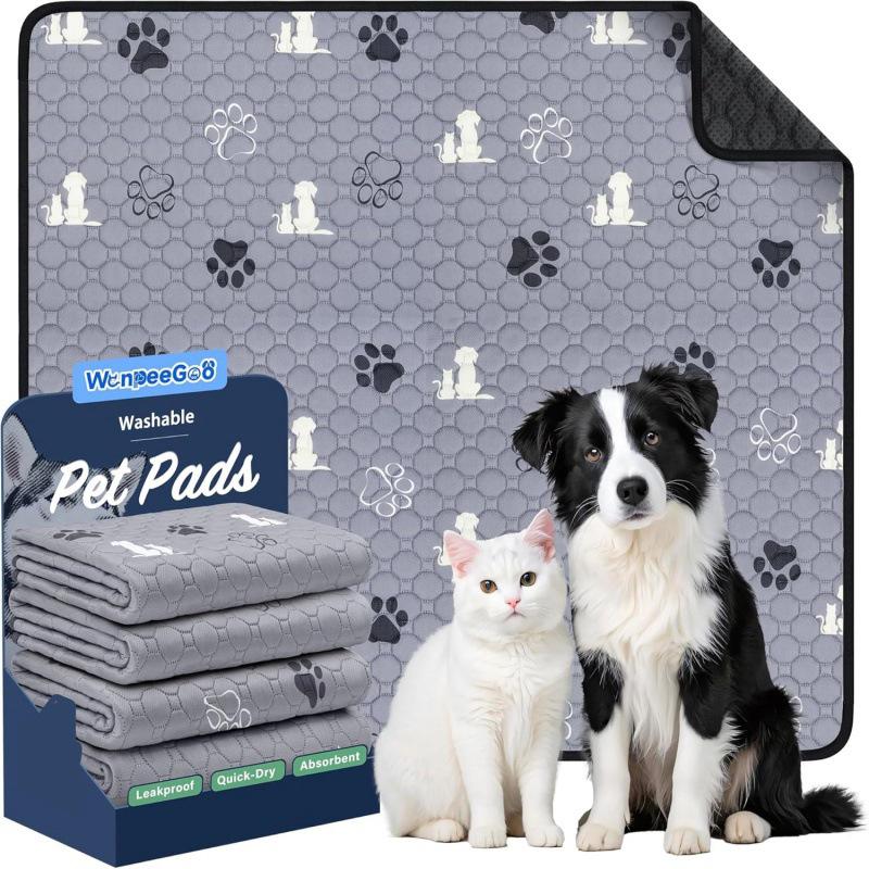 Reusable Pet Urinary Pad Waterproof & Absorbent Pee Pad Guinea Pig Cage Lining Machine Washable Small Pet House Sleeping Mat