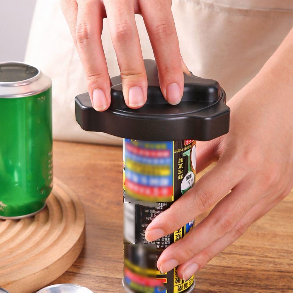 Rotating Design Twist Cola Can Opener Magnetic Bottle Lid Open Device Weak Hand