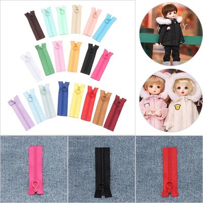 Head 20 Colors Garment Applique Doll Clothing Zippers Mini Zipper Handmade Sewing Scrapbooking