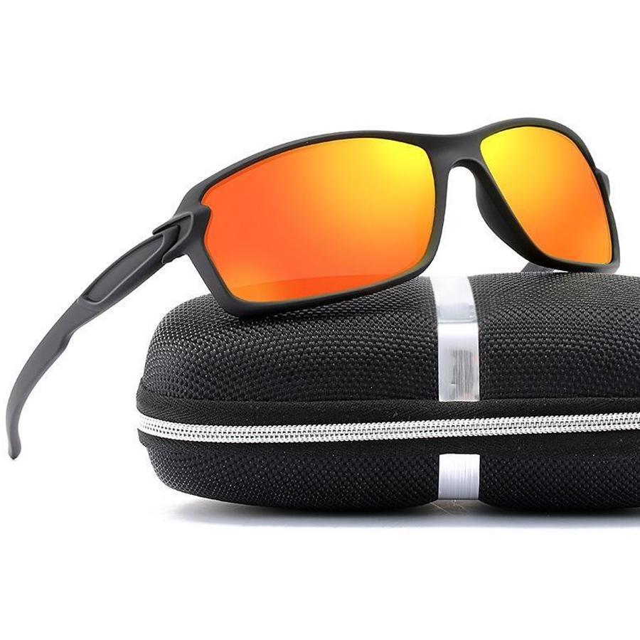 Newest Sunglasses Men Women Sun Glasses Trendy Retro Mirror Lens Outdoor Sports Fishing Hiking Driving