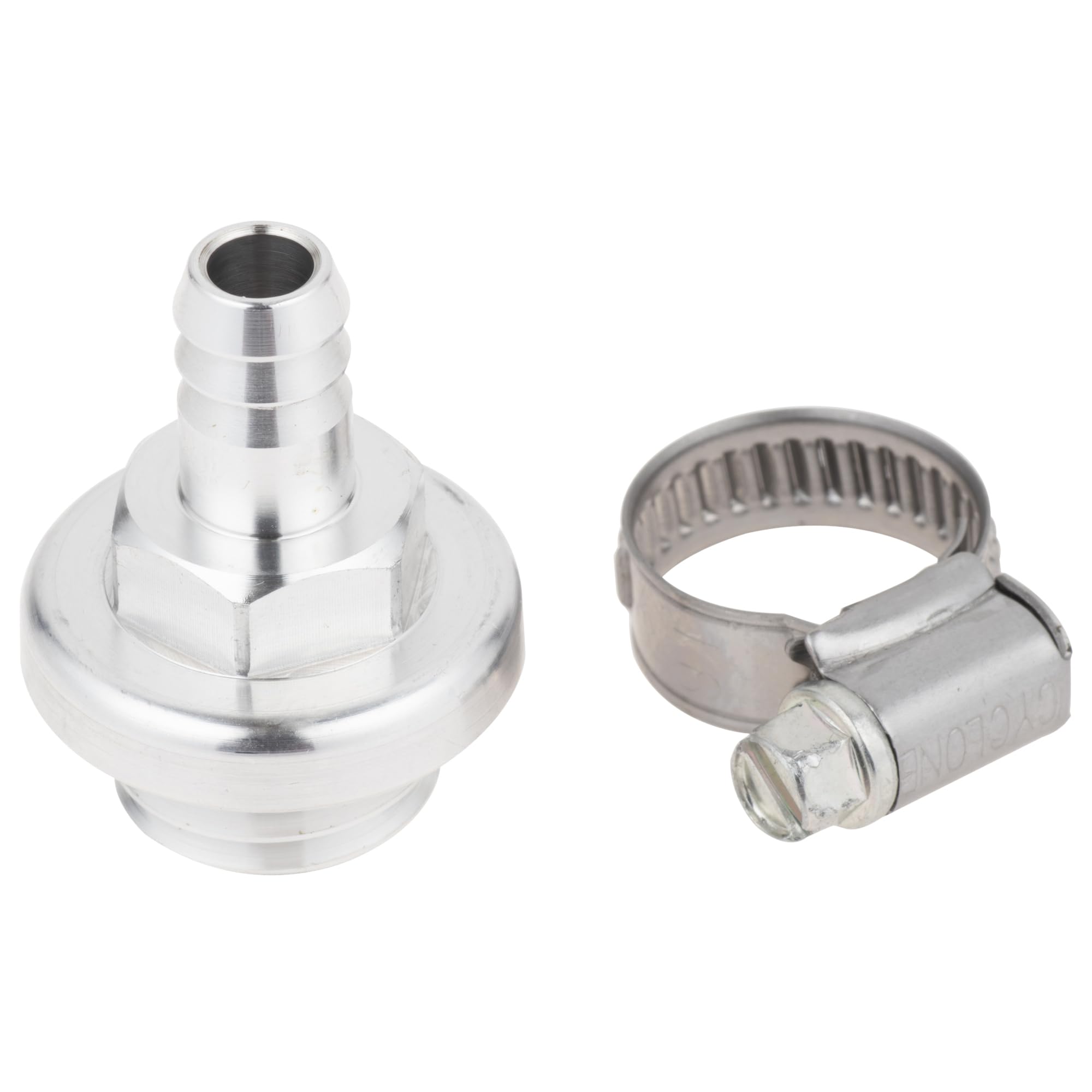 

Kijima 106-26614 Motorcycle Parts Breather Outlet M20 x 10 P2.5 mm Hose Inner Diameter серебряный