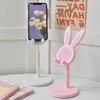 Cartoon Phone Holder Phones Stand for Tablets And Height Adjustable Stable Base Bunny Ear