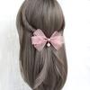 Vocational Nurse Head Flower Mesh Pocket Hairpin Silk Yarn Pearl Pendant Bow Stewardess Bank Disc Hair