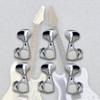 6x Guitar String Tuning Pegs Sealed Tuners Set 1:18 Supplies Parts Vintage Design Portable 4L+2R