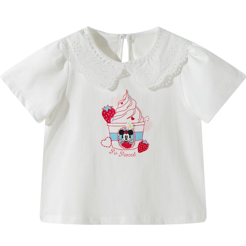 Disney Sweet Minnie Girls Doll Collar T-Shirt 120/60