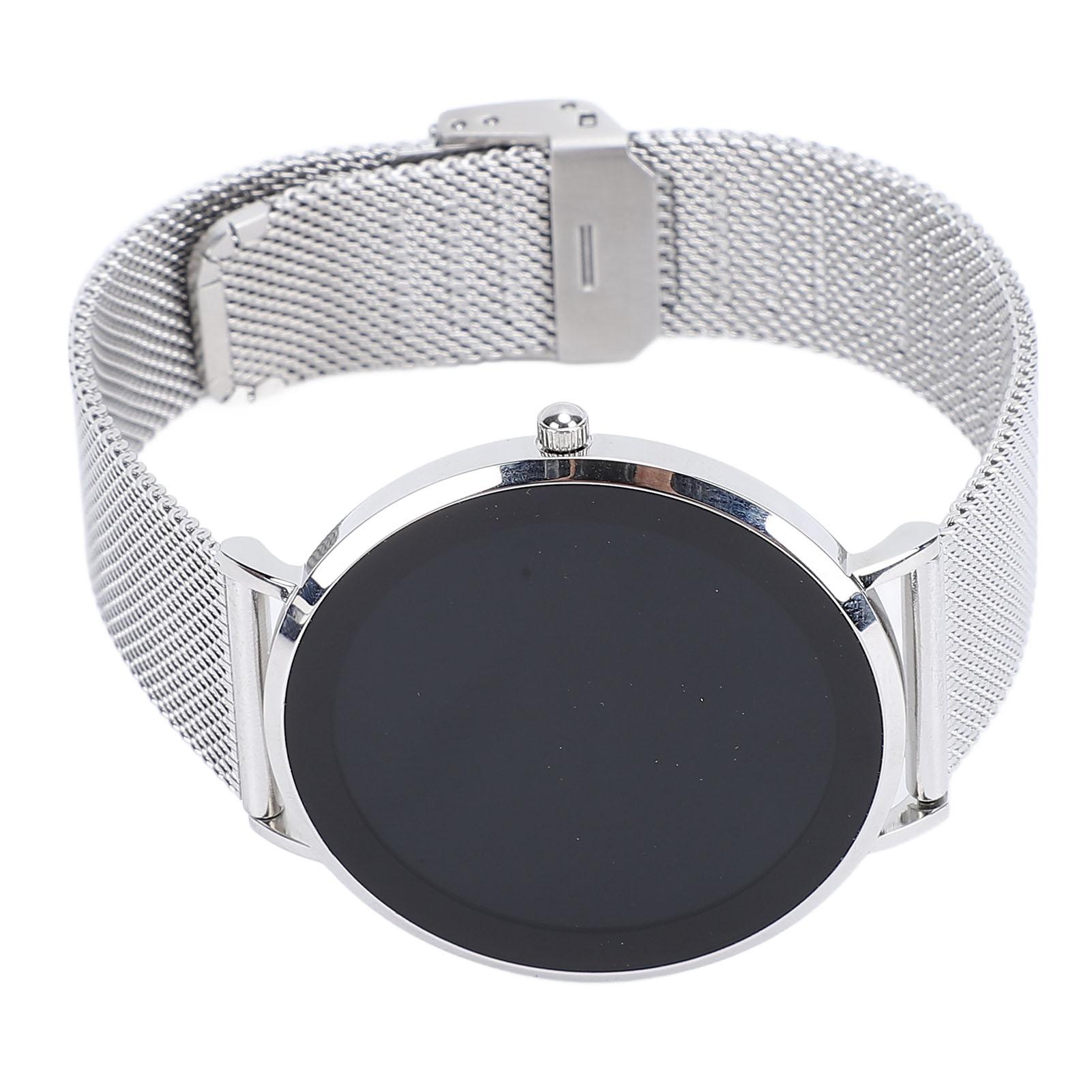 Умные часы для мужчин и женщин, 1,3-дюймовый круглый сенсорный экран, водонепроницаемые, мониторинг сна, шагомер, ультратонкие спортивные умные часы для фитнеса, бега