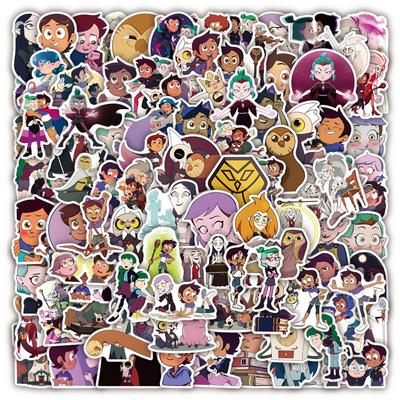 100x Cute The Owl House Stickers Gift For Laptop Bumper Car Bike Luggage Guitar