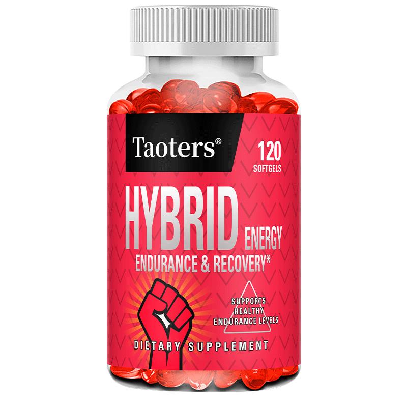 Taoters Compound Energy Soft Capsules with Branched Chain Amino Acid Vitamin D Enhancer 120 Capsules 120 capsules