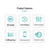 HIKVISION DS-7804N-F1 Registratore Video NVR a 4 Canali Spina CN (adattatore incluso)