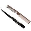1Pc 2 In 1 Travel Portable  Hair Comb Folding Anti-Static Plastic Comb Hair Brush Compact Pocket Hair Comb
