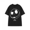 La Notte Prima di Natale Maglietta Unisex Adulto Jack Skellington in Cotone a Maniche Corte