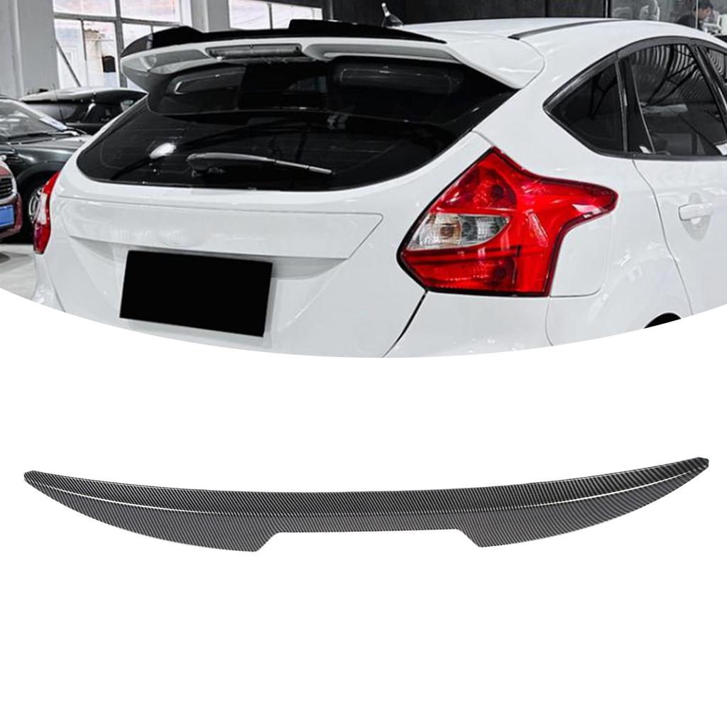 Rear Spoiler Wing Stylish Rugged Wear Resistant Rear Roof Lip Spoiler For MK3 ST