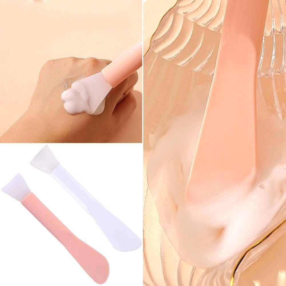 

Portable Dual-use Mud Film Brush Soft Head Beauty Tool New Silicone Facial Mask Brush