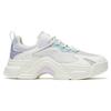 New Anta Life Collection Bunny Wear Resistant Low Top Casual Shoes Women's White Purple Blue 122328889-4