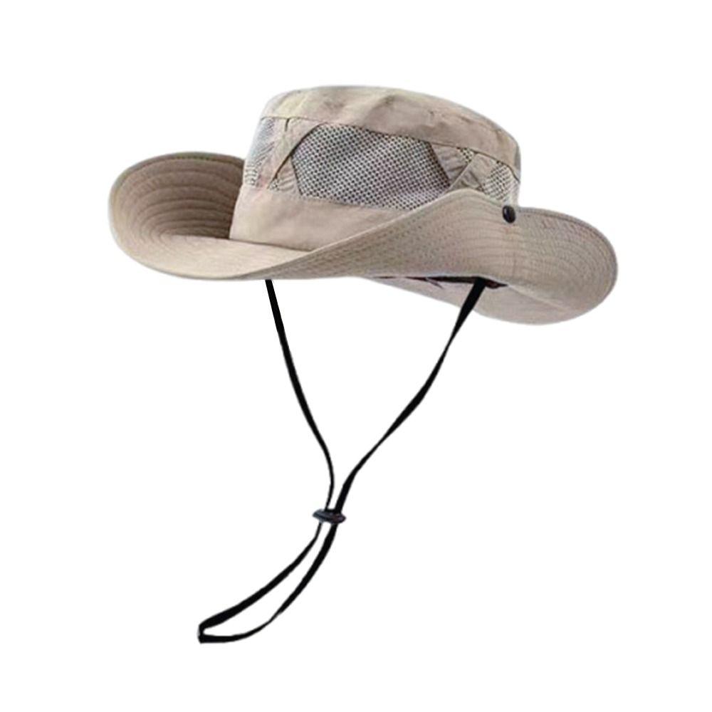 Fashion Breathable Summer Bucket Hat Portable Casual Sun Hat Sun Protection Panama Cap Mountaineering