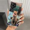 Cute Lovely Pet Hamster Phone Case for Samsung Galaxy S26 S24 S23 Ultra S25 Edge S22 S21 Plus S20 FE + Soft Print Shell Funda Ga