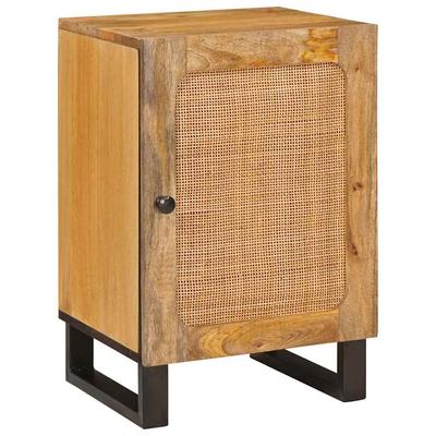Bathroom Cabinet Brown 38 X 33 X 58 Cm Solid Mango Wood