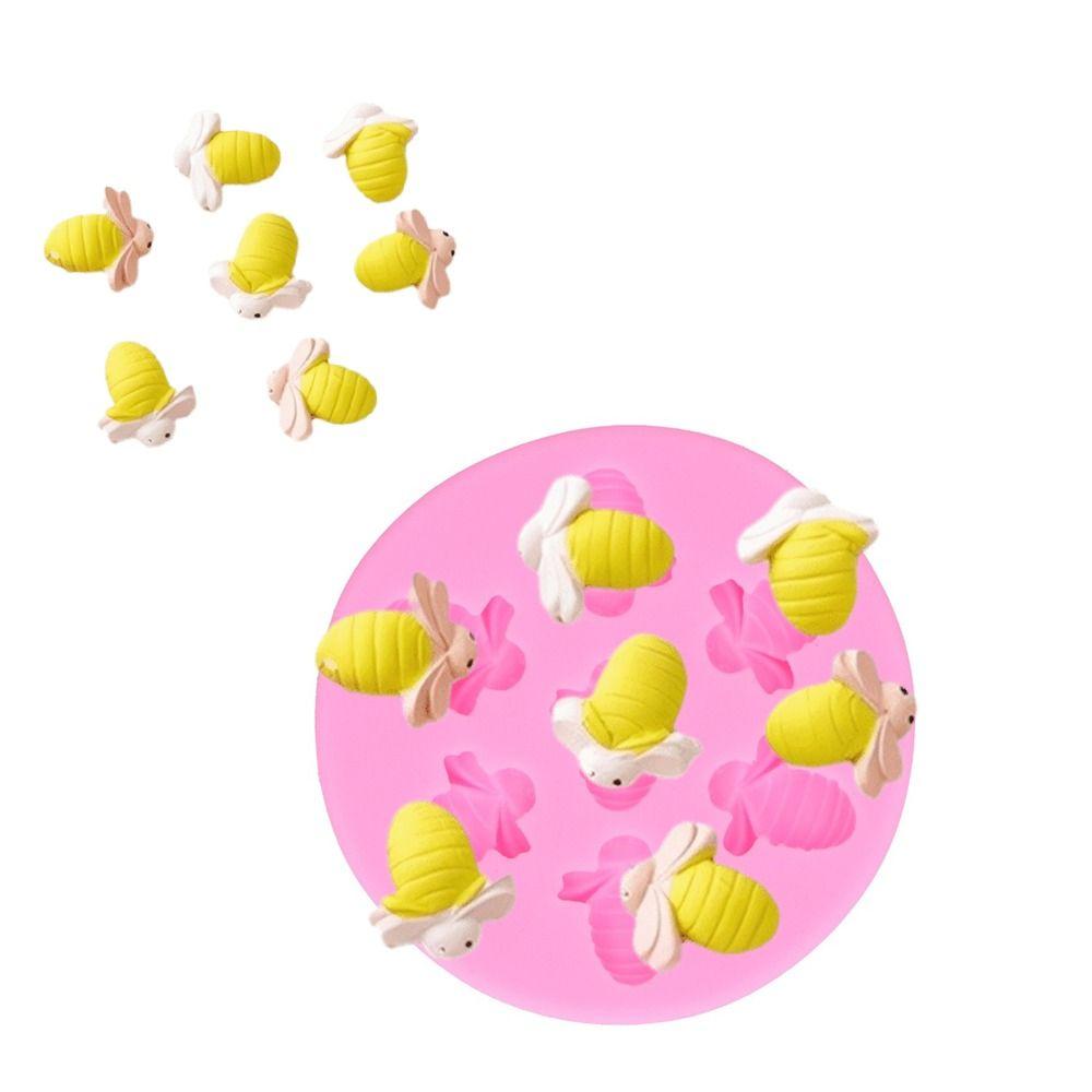 Non-Stick Bee Shaped Cake Mold Food Grade Silicone Fondant Cake Mold DIY Dessert Decoration