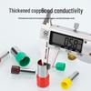 KT KISS TONG VE Type E0508 Pre-insulated Tubular Cold Crimp Wire Terminal, Purple Copper, 1000 pcs