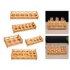 Wood Shot Glass Holder Glasses Rack Serving Holder Cup Rack Base Mug Organizer for Kitchen Restaurant Party Events Nightclub