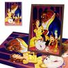 DIY Diamond Painting Beauty and The Beast Cross Stitch Kit Mosaic Art Diamond Painting Full Circle Diamond Home Decoration