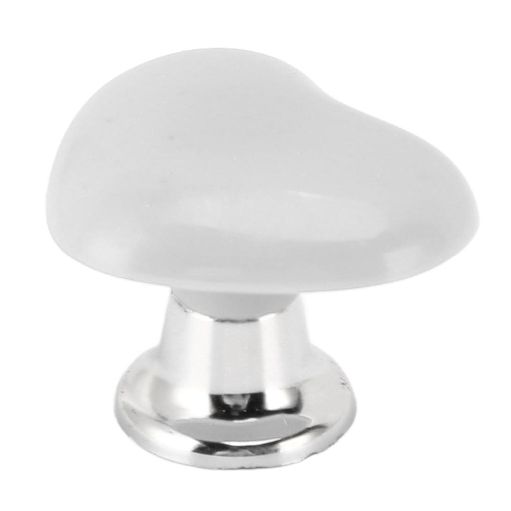 Heart Shaped Toilet Tank Button Plastic Nail Friendly Toilet Push Button Press Tool Yellow