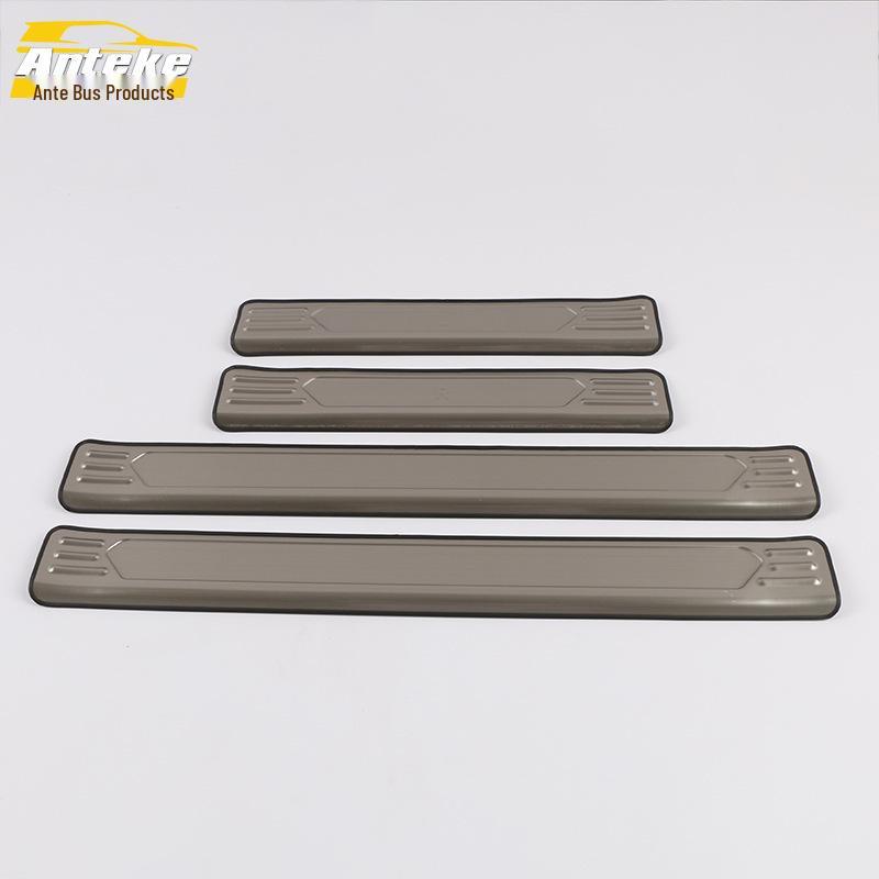 Fits 19 Bestune T33 models: Sill Strip Trim, Bumper Trunk Welcome Pedal, Decorative Bright Sticker.