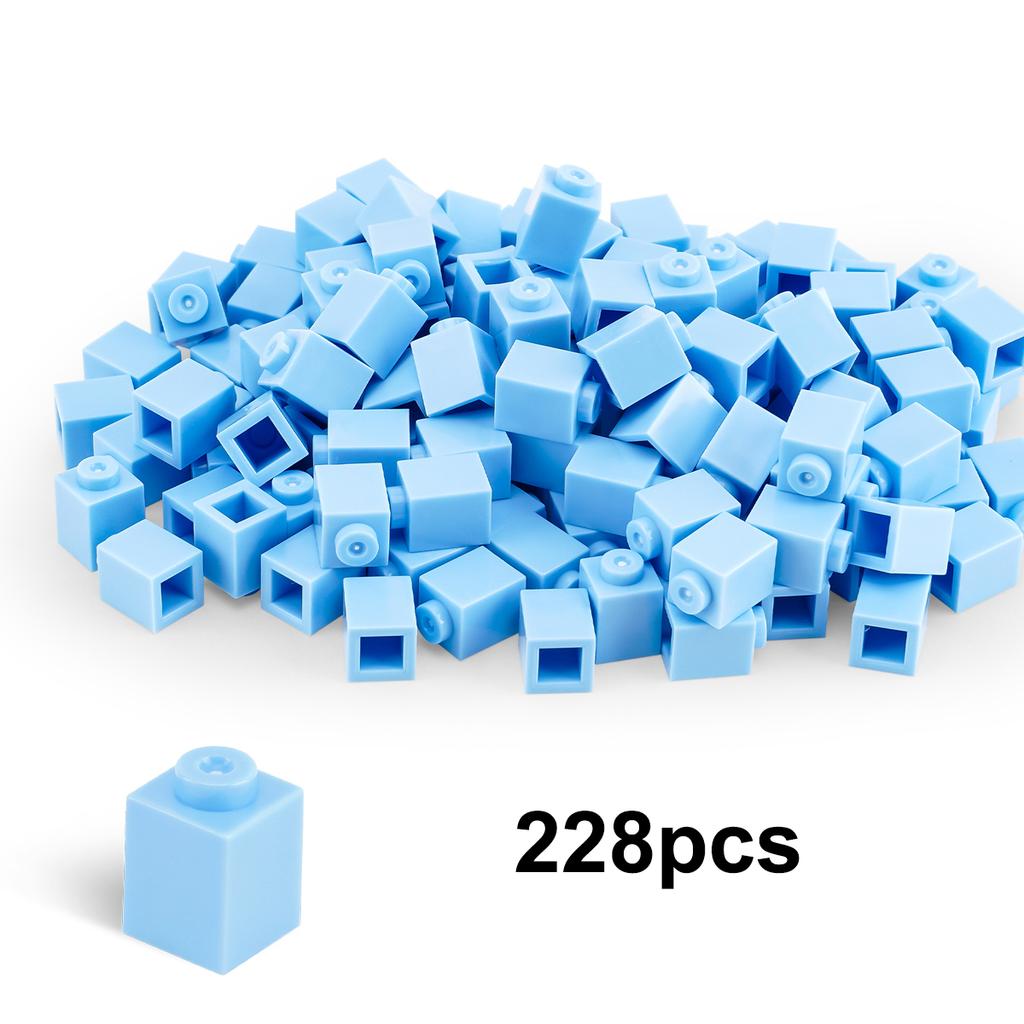 100g1x1high brickBuilding Blocks Thick FiguresBricks Dots Educational Creative SizeCompatible With Plastic Toys forChildren
