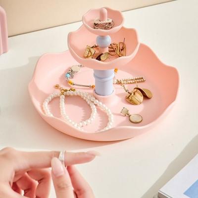 Large Capacity Jewelry Key Holder Anti Slip Desktop Storage Box Sundries Storage Box  Bedroom