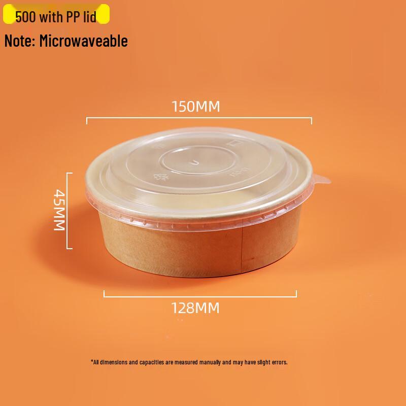 Disposable Kraft Paper Bowls