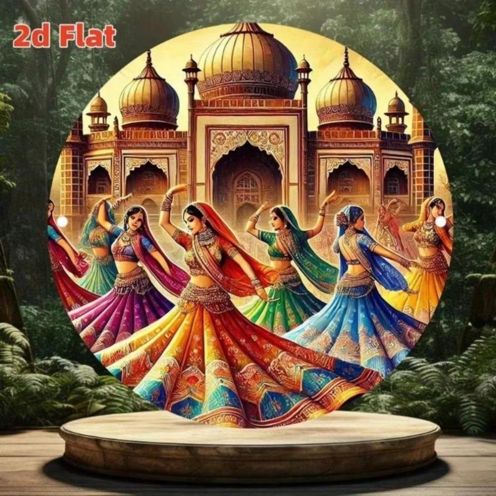 Steel Panel Mosaic Art Rustic Wall Decor Cultural Heritage Pattern Home Design