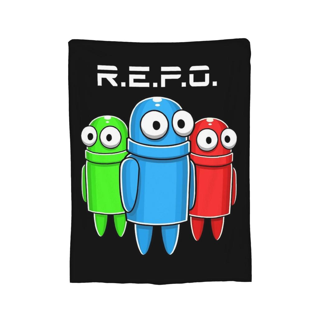 R.E.P.O. Gotta Frick Stuff Up Blanket Fleece Autumn/Winter  Breathable Soft Throw Blankets for Sofa Car Bedding Throws