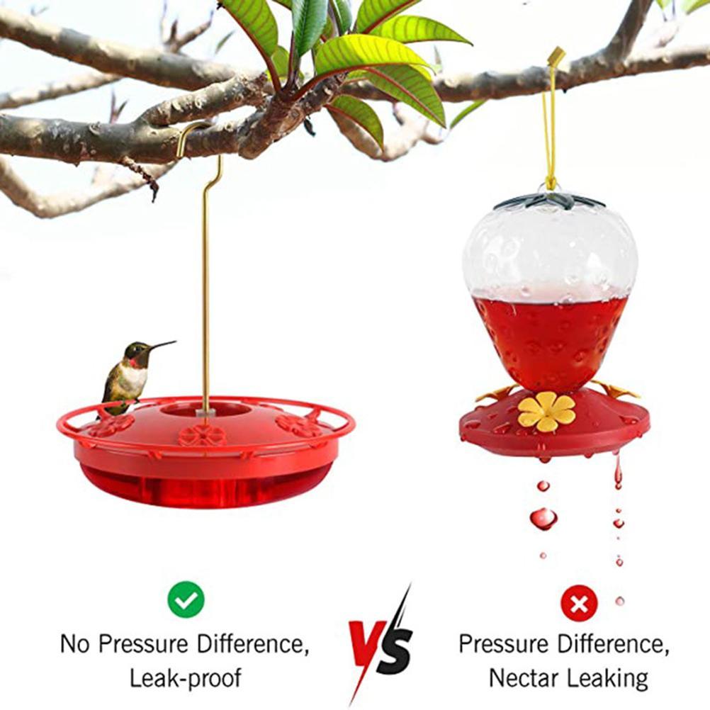 Hummingbird Feeder Bird Feeder Outdoor Hanging Hummingbird Feeders Leak Proof Hummer Bird Feeder