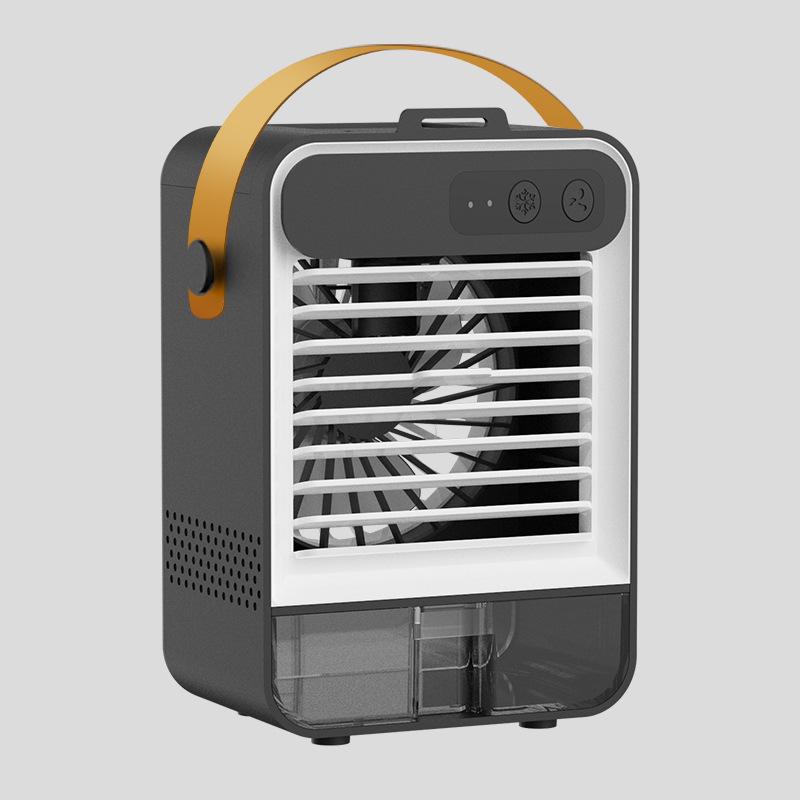 Portable Strong Wind Desktop Cooling Fan with Spray for Dormitory and Bedroom
