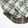 2025 Spring/Autumn Korean-Japanese Retro Plaid Shirt for Boys & Girls