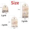 Storage Hanging Bag ,Hanging Underwear Bag, Socks, and Bra Mesh Storage Bag Wall Mounted Storage Bags, Transparent Pocket Design