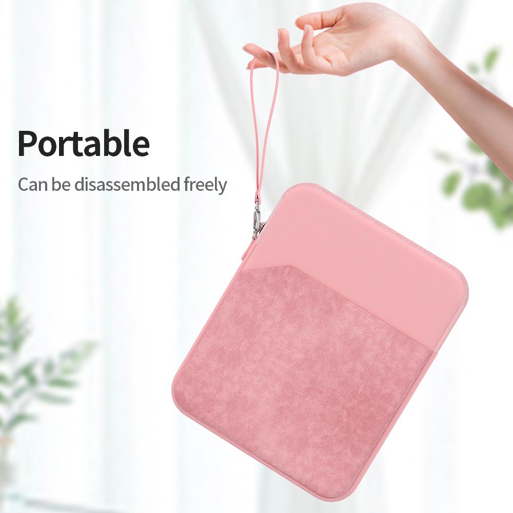 For iPad 9.7-11inch Tablet Shockproof Protective Bag Portable Carrying Case with Lanyard