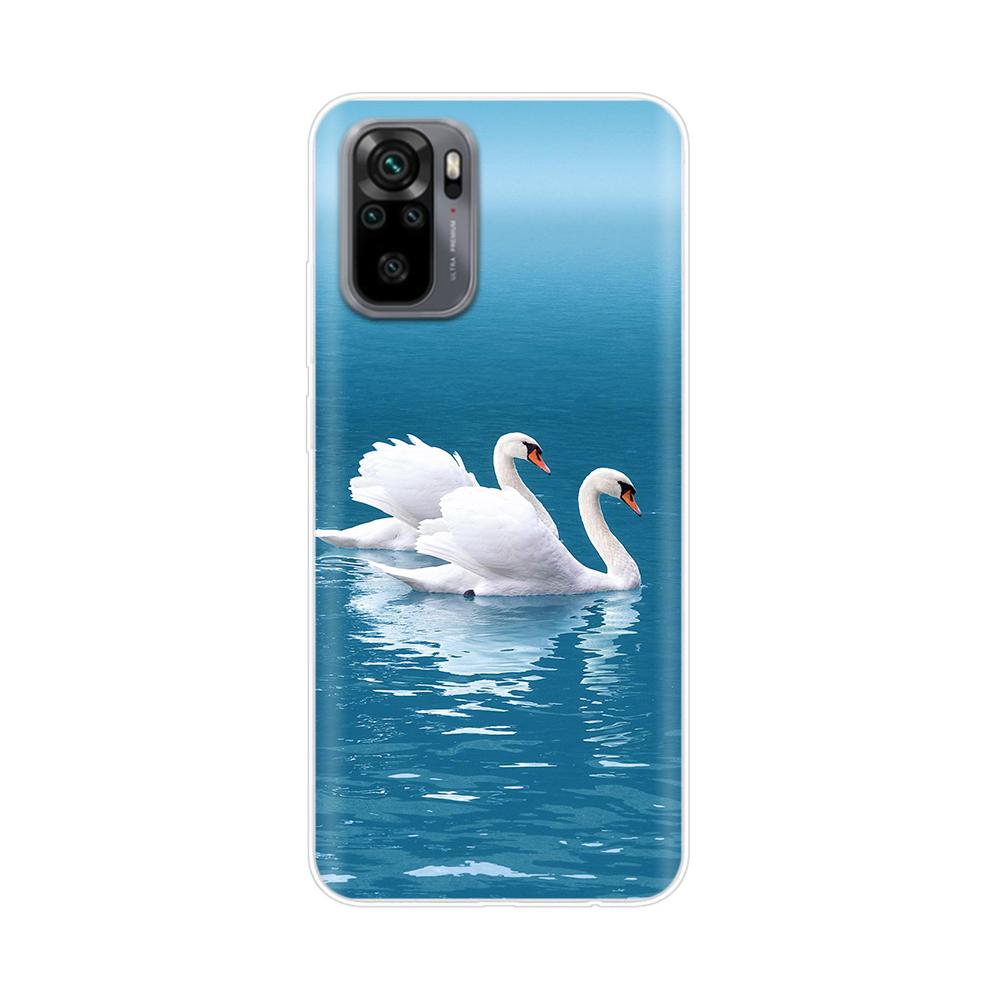For Xiaomi Redmi Note 10S Case Note 10 Silicone Soft TPU Back Cover For Xiaomi Redmi Note 10 Pro Note10 S Phone Cases Coque Bags