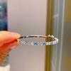 Wind Retro Simulation Color Treasure Red Blue Green Pa Blue Bracelet Luxury Inlaid Bracelet