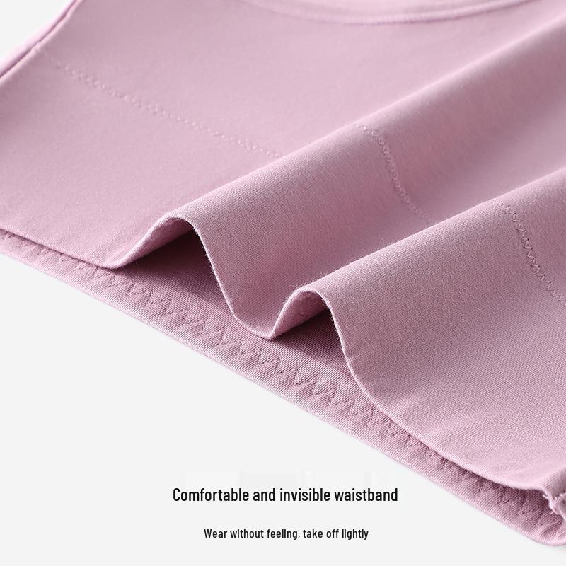 High-Quality Cotton Antibacterial Mid-High Waist Panties for Middle-Aged & Elderly Women - Plus Size Triangular Briefs