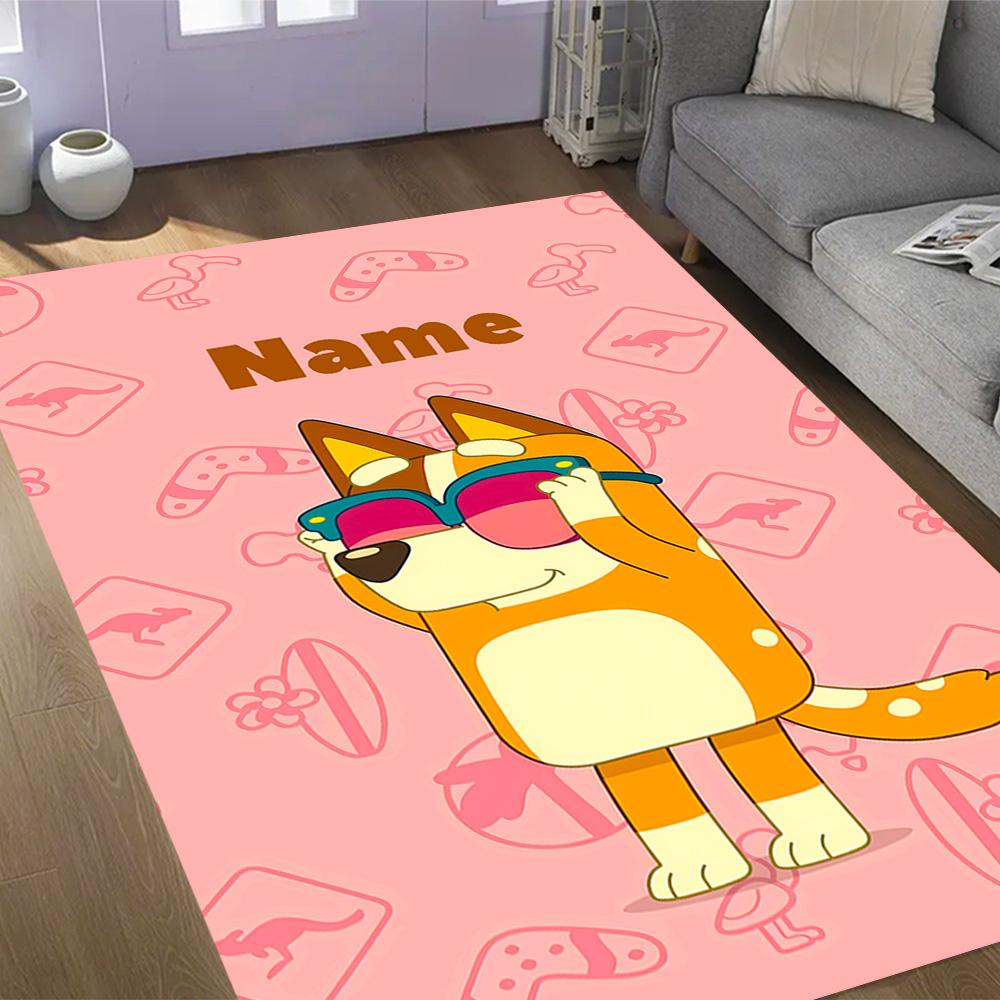 Gumball Darwin Adventure Customize Your Name Floor Rug Office Rug Suitable for Bedrooms Outdoor Hallway Playrooms Antislip Carpet Anime Office Decor