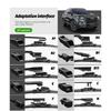 For Citroen C3 Picasso 2011-2017 24"+16"+11" Front Rear Wiper Blades Windshield Windscreen Window Cutter Accessories 2016 2017