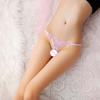 Sexy Hollow Heart Embroidery Faux Pearl G-String Thongs Women Elastic Underwear