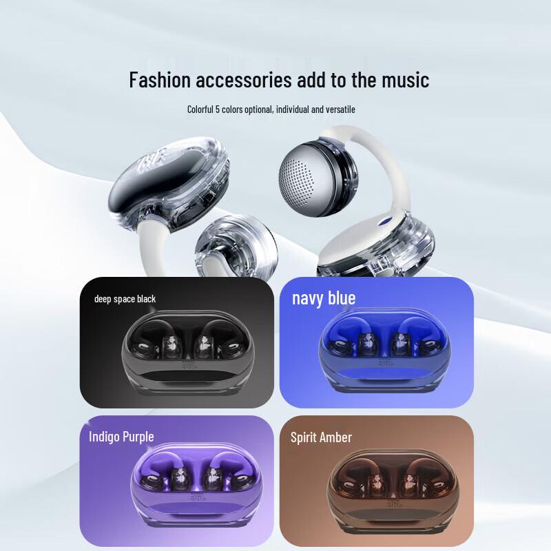 JBL Soundgear Clips Open-Ear Wireless Bluetooth Headphones