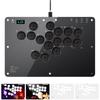 AQielev Leverless Arcade Stick Controller In Compatible with All Control for Leverless PS4 Controller for Fighting Fighting Game World Zero Turbo