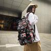 Women's Print Backpack Student Schoolbag Men's Large Capacity Travel Backpack