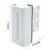 Metal Construction Anti-theft Door Lock Easy to Operate Closet Lock  Child Protection