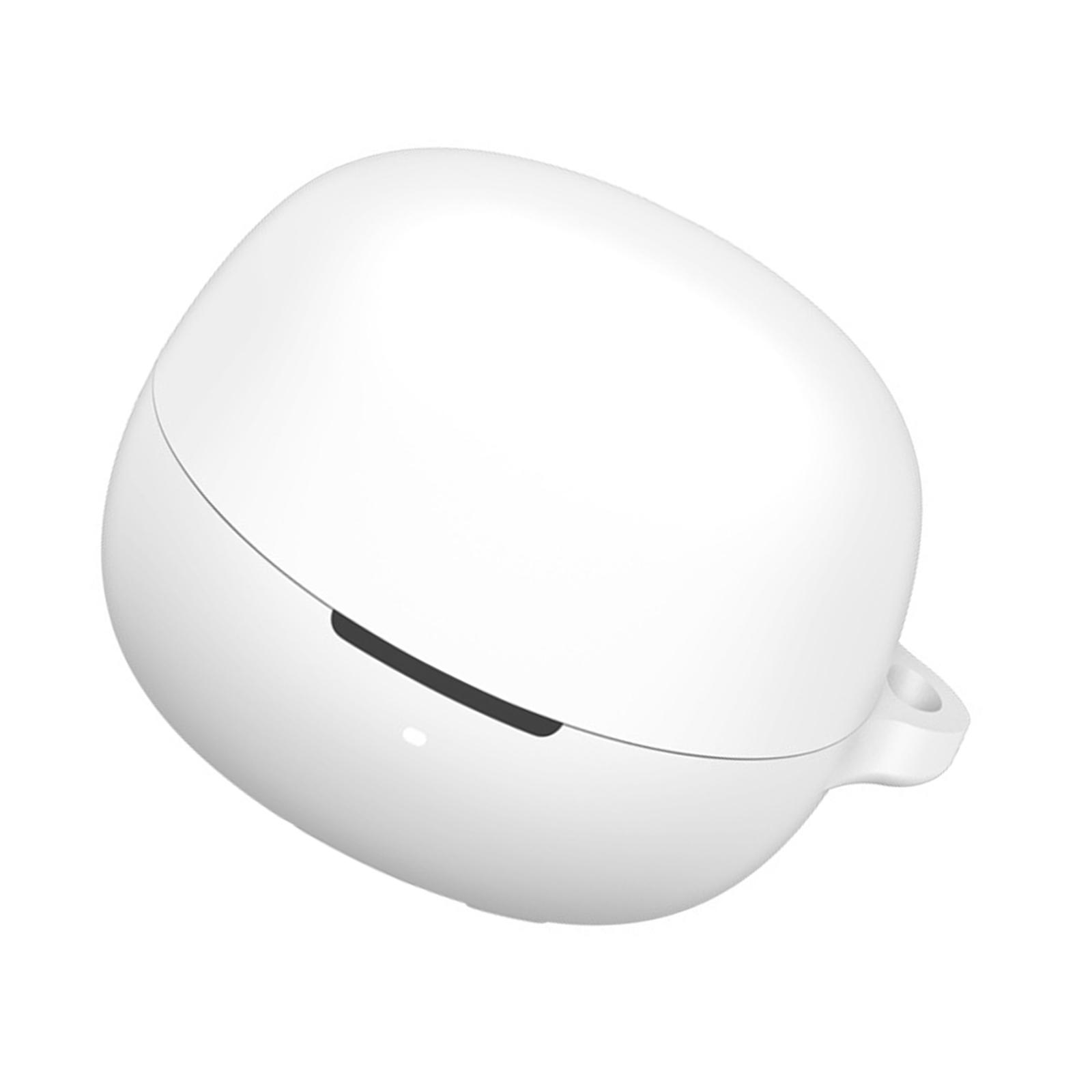 

Flexible Silicone Earphone Covers Sweat Resistant Case for MeloBuds N60 Headphones Shockproof Protections Sleeve белый