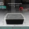3000ml Rectangular Disposable Food Containers
